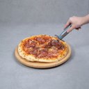 Ver mais imagens de Kit tábua bambu giratória e cortador pizza azul 2 pç – Oikos