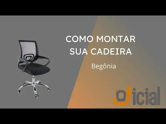 Kit 5 Cadeiras de Escritório Begonia Mesh Ergonômico Branco Branco