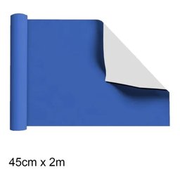 Plástico Adesivo 10054 2m X 45cm Azul Royal - Gekkofix - 3