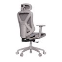 Ver imagem 6 de Cadeira de Escritório Ergonômica Premium com Apoio Lombar Ajustável Rodas Anti Riscos Rasala