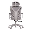 Ver imagem 4 de Cadeira de Escritório Ergonômica Premium com Apoio Lombar Ajustável Rodas Anti Riscos Rasala