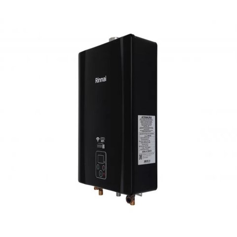 Aquecedor a Gás Digital 21 Lts Rinnai E21 Preto (wi-fi Disponível) Glp Preto