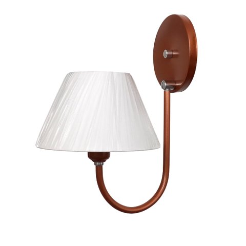 Arandela de Parede Colonial Retrô Americana Estilo J - Soquete E-27 – Abf Luminárias:cobre Terra