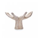 Ver imagem 3 de Escultura Decorativa Mãos em Poliresina Branco 17x10 cm - D’Rossi