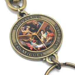Chaveiro Dos Três Arcanjos Grande com Mosquete Fornecedor 1 F1-ct14-154-11 - 2