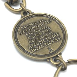 Chaveiro Dos Três Arcanjos Grande com Mosquete Fornecedor 1 F1-ct14-154-11 - 4