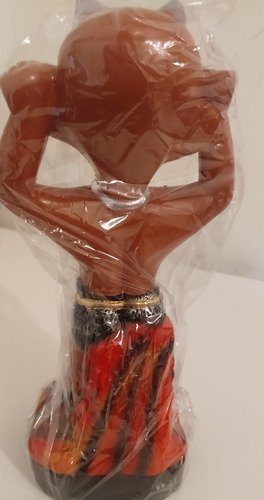 Imagem Exu Mirim Brazinha Escultura Gesso Estatua 25 Cm | MadeiraMadeira