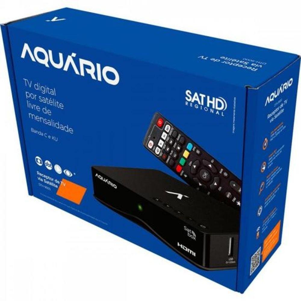 Receptor para Tv Satbox Aquário Dth-9000 - 6