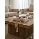 Ver imagem 3 de Enfeite Colar Terço de Mesa Decorativo Vermelho Terracota_costela de Adão