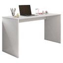 Ver imagem 2 de Mesa para Computador e Gaveteiro Gávea com Chave 4 Gavetas Branco Fosco - Móveis Leão