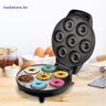 Maquina Donuts Rosquinha Biscoito Antiaderente 110v Branco 7 Donuts - 2