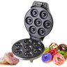 Maquina Donuts Rosquinha Biscoito Antiaderente 110v Branco 7 Donuts - 6