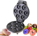Ver imagem 6 de Maquina Donuts Rosquinha Biscoito Antiaderente 110v Branco 7 Donuts