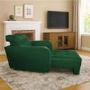Ver imagem 2 de Poltrona Reclinavel Sala de Estar Amamentação Safira Verde