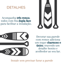 Ver imagem 4 de Remo Decorativo para Parede Kit com 3 Remos
