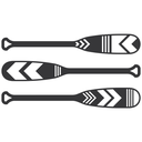 Ver imagem 1 de Remo Decorativo para Parede Kit com 3 Remos