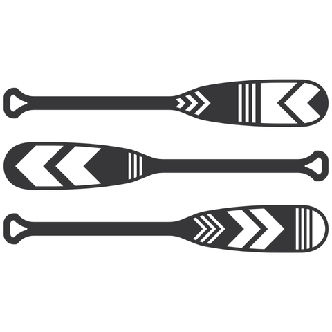 Remo Decorativo para Parede Kit com 3 Remos