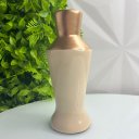 Ver imagem 4 de Vaso garrafa bege e cobre decorativo de cerâmica moderno