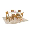 Conjunto Mesa com 4 Cadeiras Milena - 6
