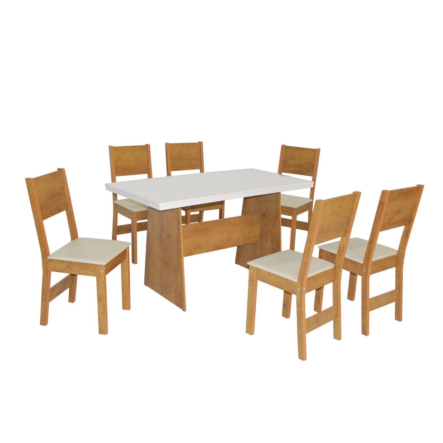 Conjunto Mesa Destak com 6 Cadeiras  - 2