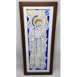 Quadro São Francisco Pastilhas - Cláudio Pastro - 4