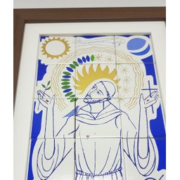 Quadro São Francisco Pastilhas - Cláudio Pastro - 2