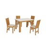Conjunto Mesa com 4 Cadeiras Elane - 2
