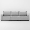 Ver imagem 1 de Sofá Modular Ibi 5 Lugares 295cm Jacquard CabeCasa MadeiraOriginals