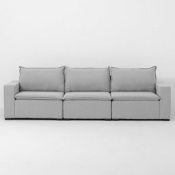 Sofá Modular Ibi 5 Lugares 295cm Jacquard CabeCasa MadeiraOriginals - 1