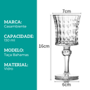 Ver imagem 5 de Jogo de Taças Bahamas 6 Peças 130ml - Casambiente