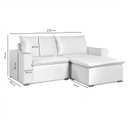 Ver imagem 4 de Sofá Modular Ibi 3 Lugares 210cm com Puff Jacquard CabeCasa MadeiraOriginals