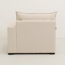 Ver mais imagens de Sofá Modular Ibi 3 Lugares 210cm com Puff Jacquard CabeCasa MadeiraOriginals