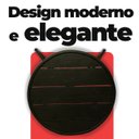 Ver imagem 5 de Mesa de Centro Redonda Línea Alumínio Ripado Preto para Area Externa de Piscina - Arkell