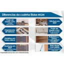 Ver imagem 2 de Cozinha Completa Eloise 5 Peças (2aéreos+2balcões+1paneleiro) Cz024 Freijo/titanium - Mgm