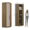 Ver mais imagens de Conjunto Quarto Queen Base Box e Colchão 7 Peças 8 Portas 2 Gavetas Paris Eucamóveis