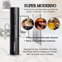 Ver imagem 4 de Saca Rolhas Abridor Garrafa Vinho Automático Elétrico Pilhas