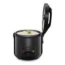 Ver imagem 2 de Panela Elétrica de Arroz Rizzo 5 Xícaras 400W com Tampa em Aço Inox Preto 110V