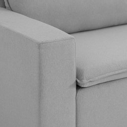 Sofá de Canto Modular Ibi 4 Lugares 280x195cm Jacquard CabeCasa MadeiraOriginals - 7