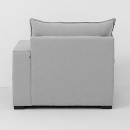 Sofá de Canto Modular Ibi 4 Lugares 280x195cm Jacquard CabeCasa MadeiraMadeira - 5
