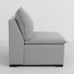 Sofá de Canto Modular Ibi 4 Lugares 280x195cm Jacquard CabeCasa MadeiraOriginals - 6