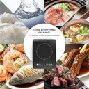 Ver imagem 7 de Vbgk Fogão de Indução Portátil 1800w com 9 Níveis de Potência e Segurança