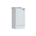 Ver imagem 1 de Módulo Cozinha Henn Americana Balcão 1 Porta C/tampo Branco