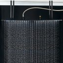 Ver imagem 2 de Chuveiro Moderno Com Led Teto Black Matte 40x80cm