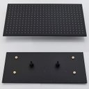 Ver imagem 4 de Chuveiro Moderno Com Led Teto Black Matte 40x80cm