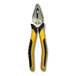 Alicate Universal 8" 200mm Aço Carbono Ferramenta Profissional Multiuso Cabo Emborrachado - 2
