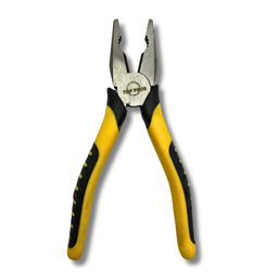 Alicate Universal 8" 200mm Aço Carbono Ferramenta Profissional Multiuso Cabo Emborrachado - 1