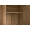 Ver imagem 2 de Guarda Roupa Casal 6 Portas e 4 Gavetas C/ Espelho e Pés Buriti Jatoba - Santos Andirá