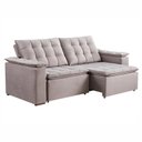 Ver imagem 1 de Sofá Retrátil e Reclinável 2 Lugares 180cm Palermo 