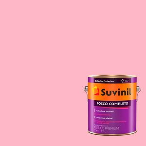 Tinta Acrílica Rosa-Neon Fosca 3,2L - Suvinil