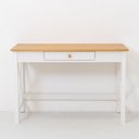 Ver imagem 5 de Escrivaninha Mesa Escritório com Gaveta Madeira Maciça Pés em Madeira Maciça Vanilla Yescasa